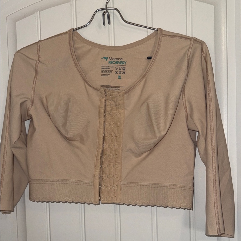Marena Recovery Beige Vest 3/4 Sleeve Length — image 6 of 8